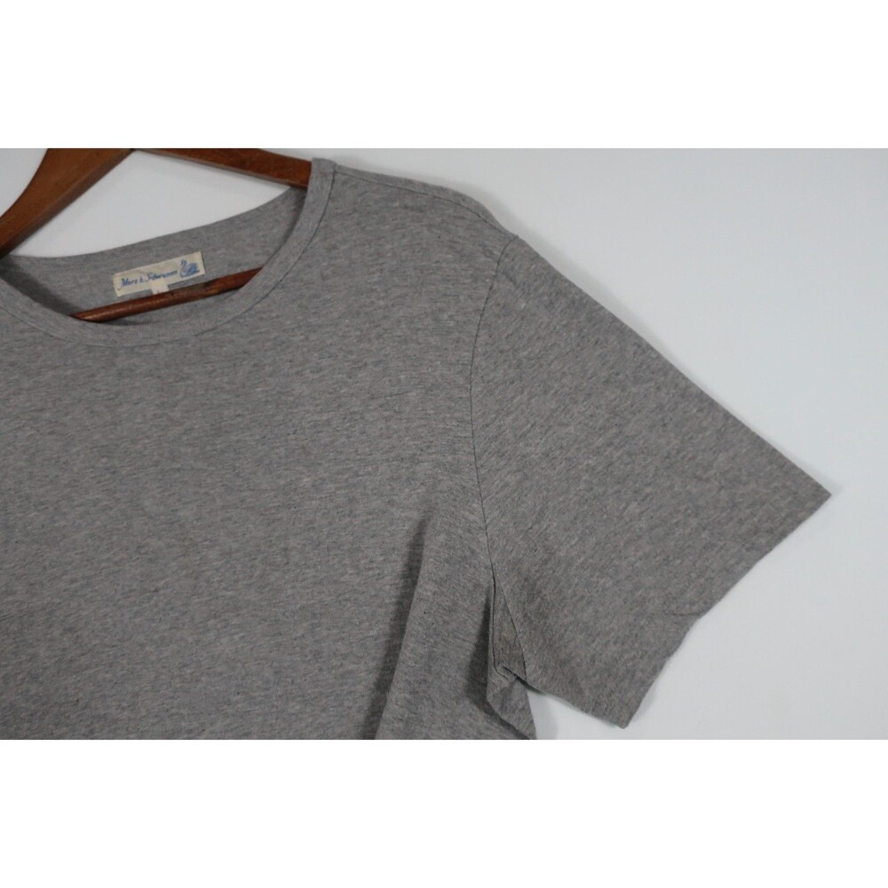 Merz B Shwanen Gray 100% Cotton Slub T Shirt Women's? Men's? Size 6 Large - Picture 6 of 10